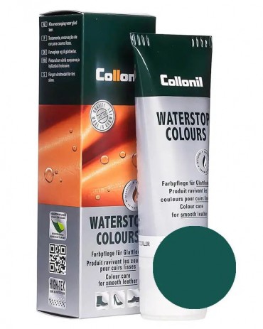 Waterstop Colours Collonil, szmaragdowa pasta do butów, 535