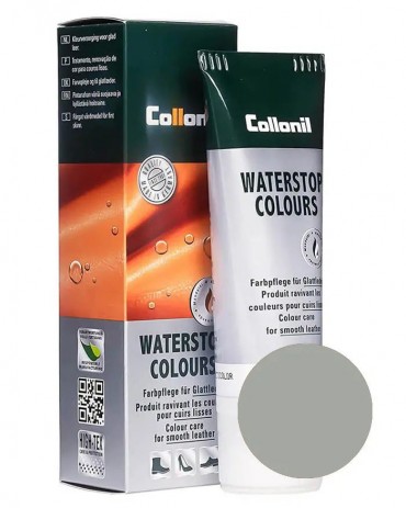 Waterstop Colours Collonil, jasnoszara pasta do butów, 235