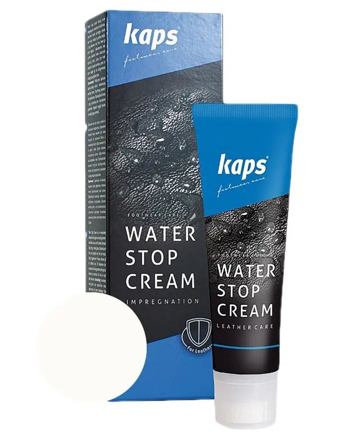 Water Stop Cream Kaps 100, bezbarwna pasta, krem do butów