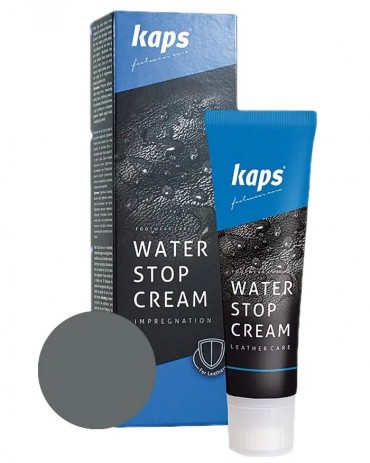 Water Stop Cream Kaps 114, jasnoszara pasta, krem do butów