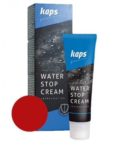 Water Stop Cream Kaps 162, czerwona pasta, krem do butów
