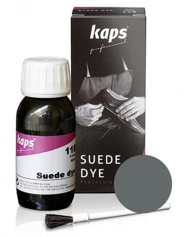 Suede Dye Kaps 114, jasnoszary barwnik do zamszu, nubuku 50 ml