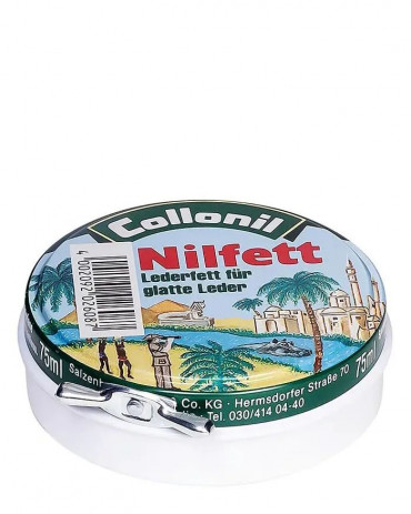 Nilfett Collonil 75 ml, stały naturalny tłuszcz do skór do butów