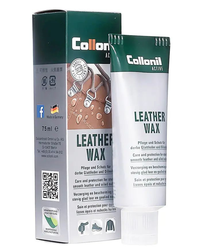 Active Leather Wax Collonil, wosk do butów trekkingowych, Outdoor