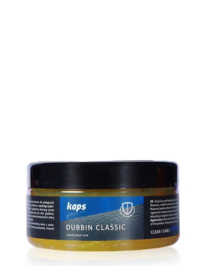 Bezbarwny tłuszcz do skóry licowej, Dubbin Classic Kaps 200 ml