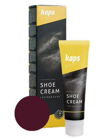 Shoe Cream 111 Kaps, bordowy krem pasta do butów