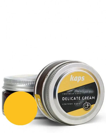 Delicate Cream 107 Kaps, żółty krem pasta do skóry licowej