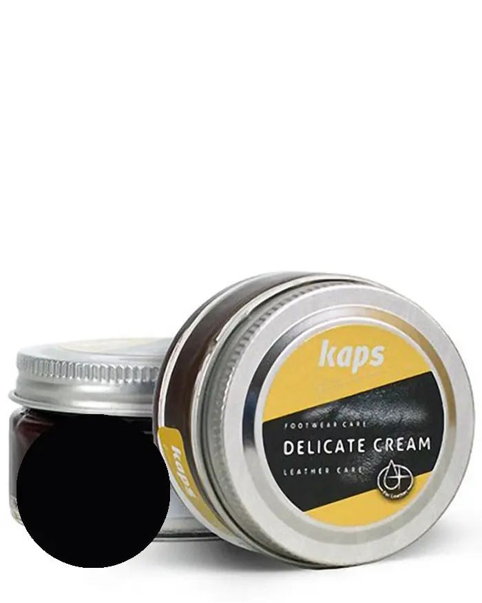 Delicate Cream 118 Kaps, czarny krem pasta do skóry licowej