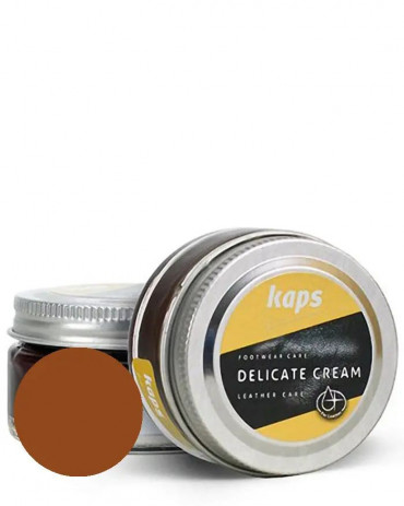 Delicate Cream 149 Kaps, krem pasta do skóry licowej, koniak