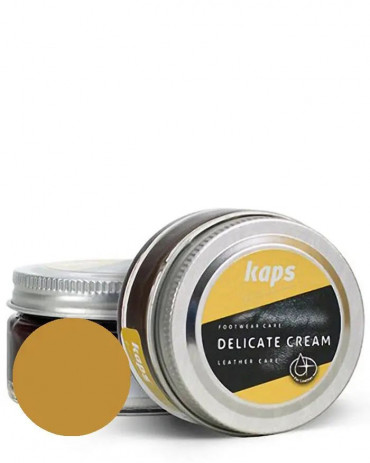 Delicate Cream 108 Kaps, krem pasta do skóry licowej, ochra