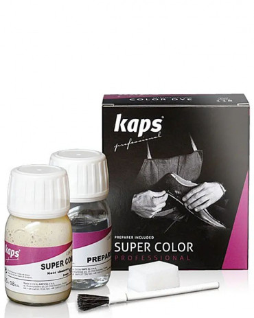 Super Color Preparer Kaps, 115, ciemnoszara farba do skór licowych