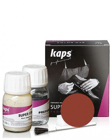 Super Color Preparer Kaps, 129, jasnobrązowa farba do skór licowych