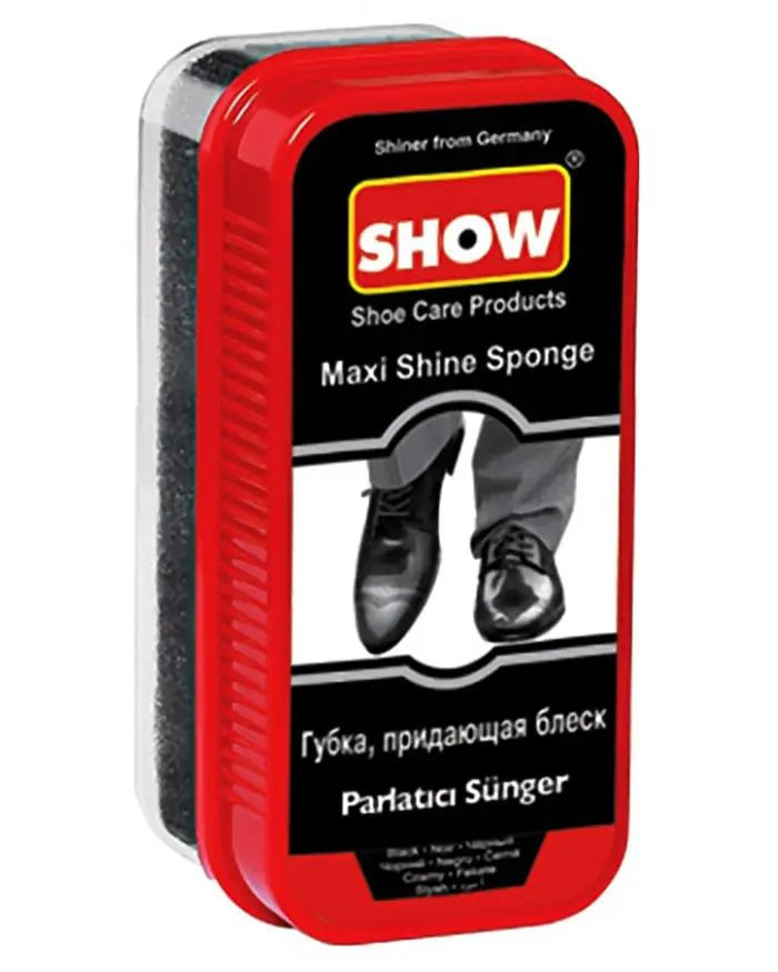 Gąbka do nabłyszczania czarnych butów, Maxi Shine Sponge