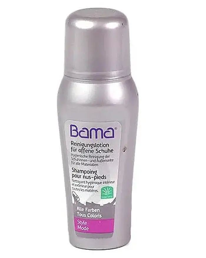 Shampoing Bama, płyn do czyszczenia obuwia wewnątrz, zewnątrz