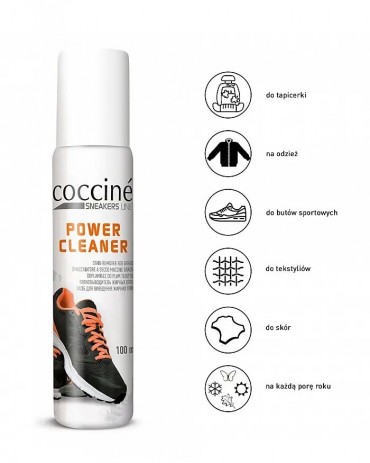 Sneakers Power Cleaner, usuwanie tłustych zabrudzeń, Coccine