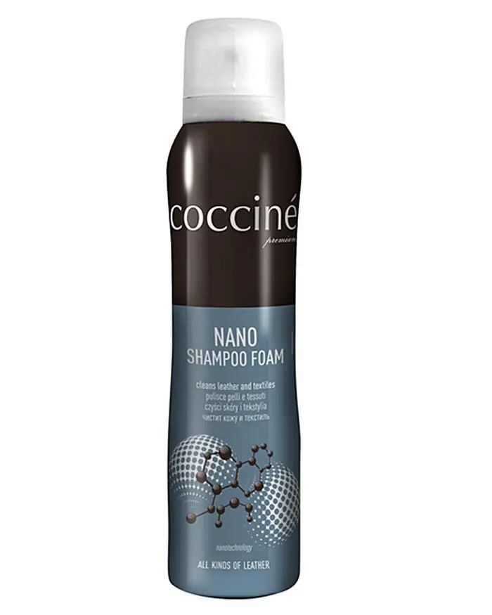 Nano Shampoo Foam Coccine, pianka do czyszczenia butów, 150 ml