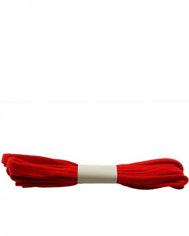 Czerwone sznurówki do butów, płaskie, 180 cm, Halan