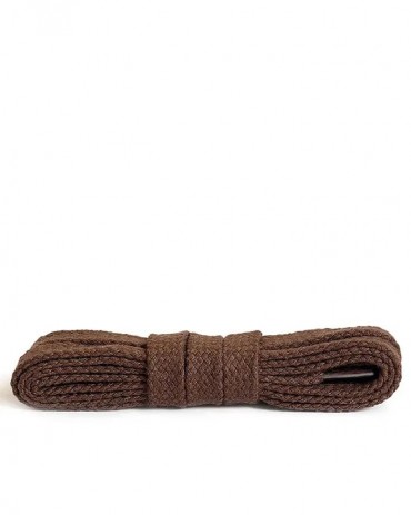 Brązowe, płaskie sznurówki do butów, 75 cm, Kaps