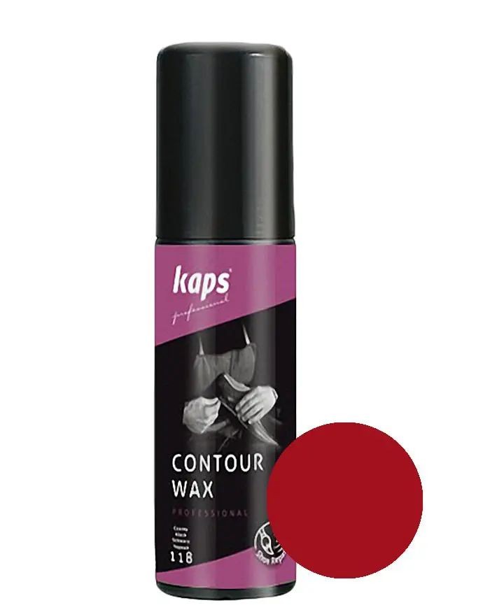 Contour Wax Kaps, czerwony preparat do odnowy obcasów podeszwy