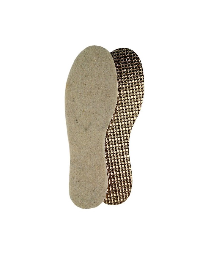 Wkładki do butów naturalny filc na aluminium 027 Mazbit damskie