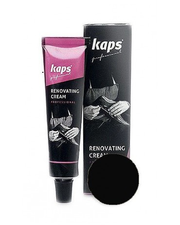 Czarny krem do renowacji skóry licowej Renovating Cream Kaps