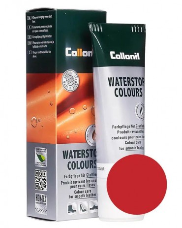Waterstop Colours Collonil, czerwona pasta do butów