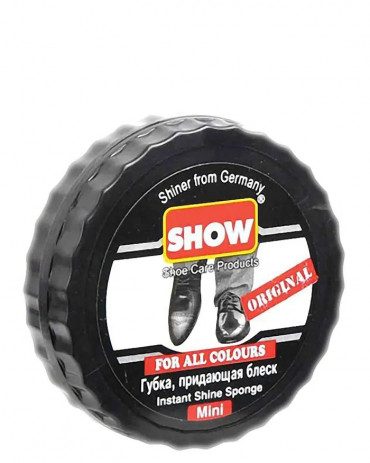 Bezbarwna mini gąbka do czyszczenia, nabłyszczania butów, Show